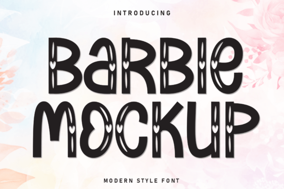 Barbie Mockup Font: Elevate Your Brand Visuals Today