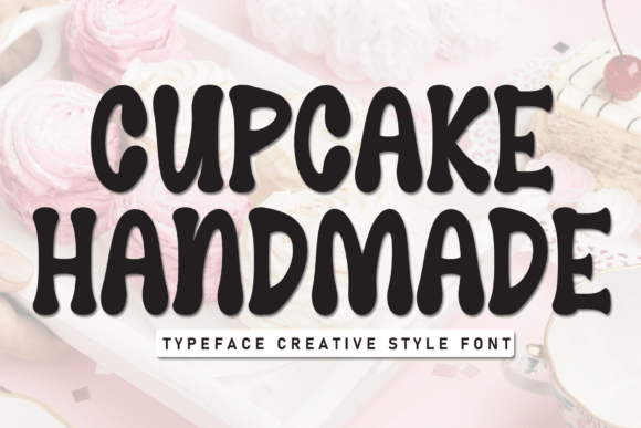 Cupcake Handmade Font for Crafters and Sellers