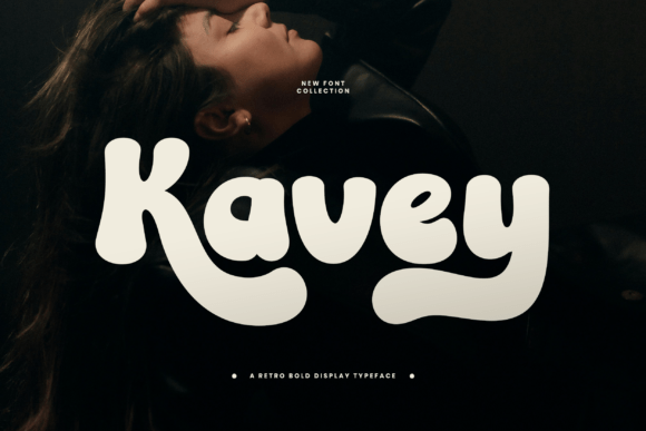 Designing Retro Vibes with Kavey Display Fonts