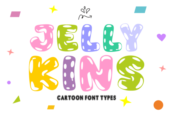 Jelly Kins: A Cute Display Font for Modern Brands