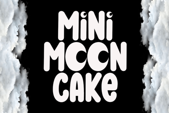 Mini Moon Cake: A Quirky Display Font for Editors