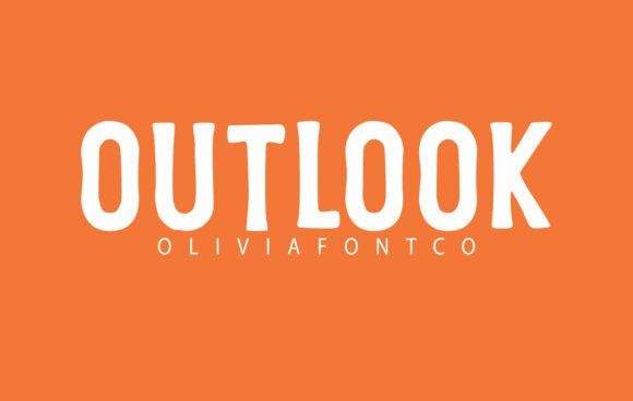 Outlook: The Tall Retro Font for Modern Branding