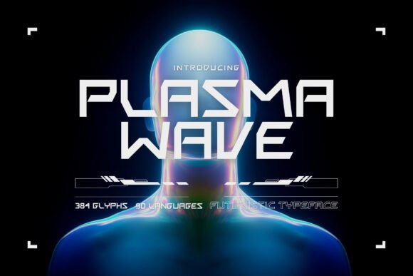 Plasmawave: A Futuristic Display Typeface for Bold Brands