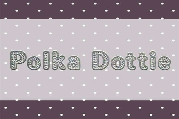 Polka Dottie: A Playful Display Font for Modern Branding