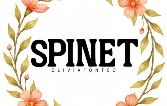 Spinet: A Refined Vintage Typeface for Editorial Design
