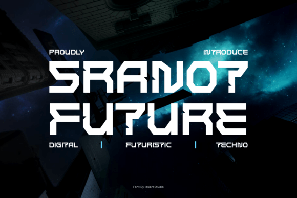 Sranot Future: A Futuristic Display Font for Modern Web Design