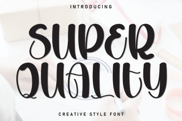 Super Quality Font for Bold Campaign Headlines